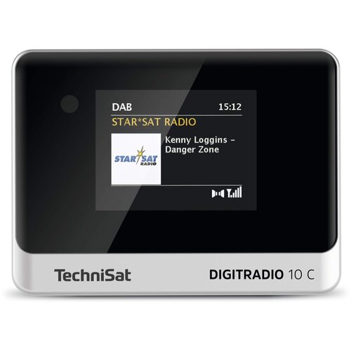 Radio TECHNISAT Digitradio 10 C Analogowe Czarno-srebrny
