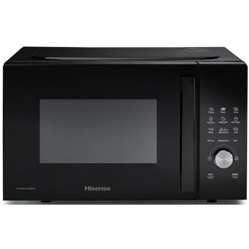 Kuchenka mikrofalowa HISENSE H23MOBSD1HG 800W średnica 28.5 cm pojemność 23L SmartControl Pulse Technology Czarny