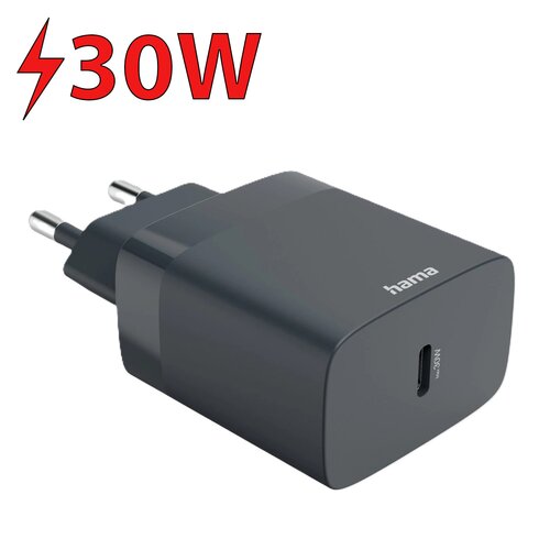 Ładowarka sieciowa HAMA Ecosential 30W Antracytowy