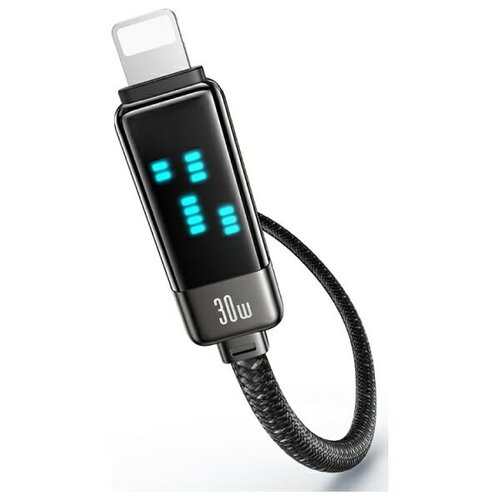 Kabel USB-C - Lightning USAMS Meteor Series 30W 1.2 m Czarny