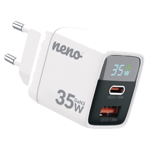 Ładowarka sieciowa NENO 35W GaN3 Biały