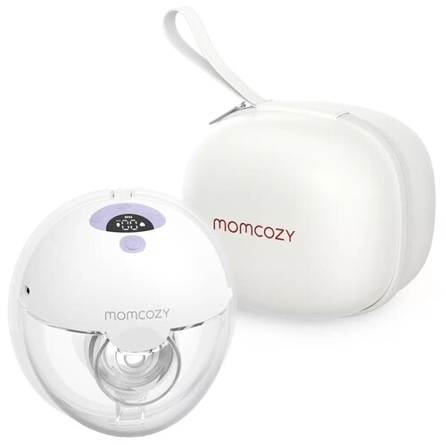 Laktator MOMCOZY M5 Pojedynczy Biało-fioletowy