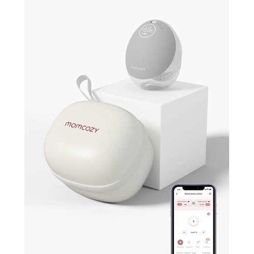 Laktator MOMCOZY M9 Pojedynczy Szary