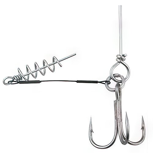 Dozbrojka z korkociągiem DRAGON American Fishing Wire PDF-55-300-2714 14 cm 27 kg (2 szt.)