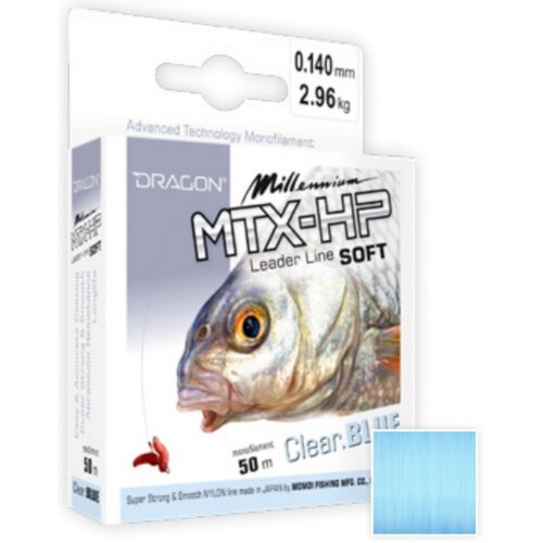 Żyłka DRAGON Millenium MTX-HP Soft 0.203 mm / 50 m Jasnoniebieski