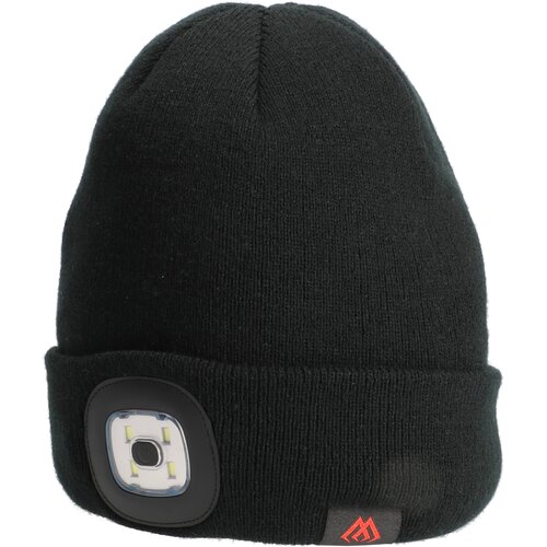 Czapka zimowa MIKADO LED Beanie Czarny