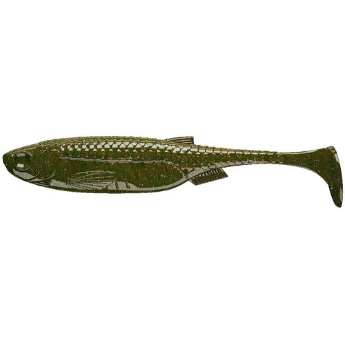 Przynęta LIBRA LURES Kraken Shad 2 5 cm Motor Oil Green