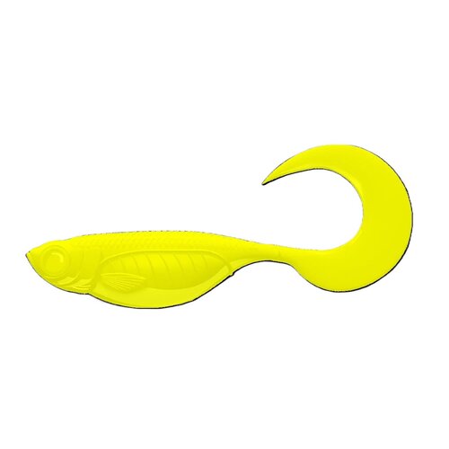 Przynęta LIBRA LURES Embrion Twist Tail 1.75 4.5 cm Hot Yellow