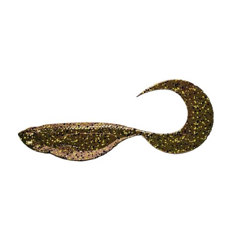 Przynęta LIBRA LURES Embrion Twist Tail 1.75 4.5 cm Motor Oil Brown