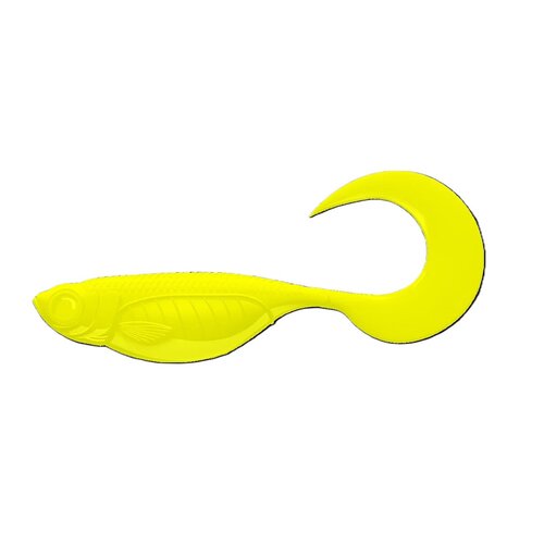 Przynęta LIBRA LURES Embrion Twist Tail 2.5 6.5 cm Hot Yellow