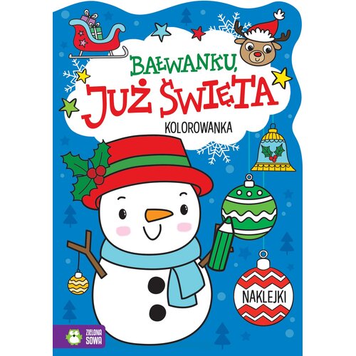 Kolorowanka Bałwanku, już święta (miękka okładka)