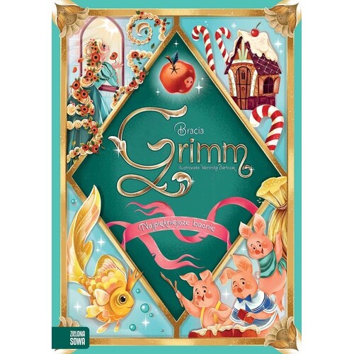 Książka Najpiękniejsze baśnie Bracia Grimm Wilhelm Grimm (twarda okładka)