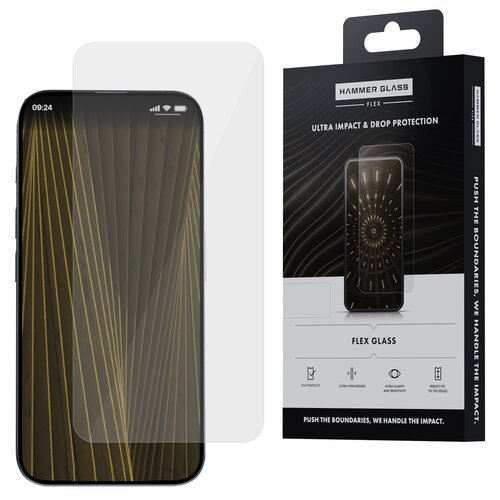 Szkło hybrydowe HAMMER GLASS Flex do Apple iPhone 14/14 Pro