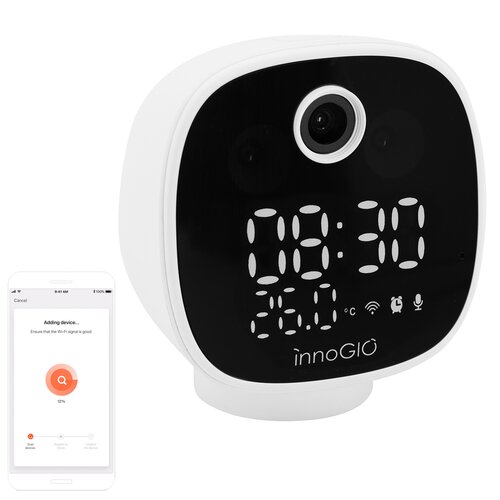 Niania elektroniczna INNOGIO GIOsafety GIO-252 Smart Clock