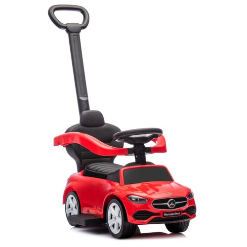 Jeździk MILLY MALLY Mercedes Benz C-Class Deluxe Czerwony rączka