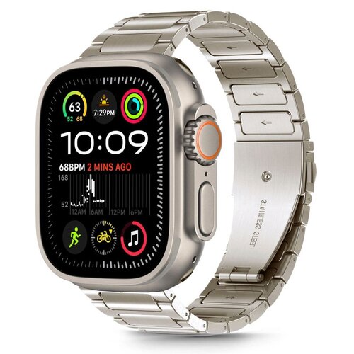 Pasek TECH-PROTECT Stainless Classic do Apple Watch 4/5/6/7/8/9/SE/Ultra (42/44/45/49mm) Tytanowy