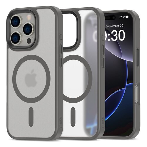 Etui TECH-PROTECT MagMat MagSafe do Apple iPhone 16 Pro Tytanowy