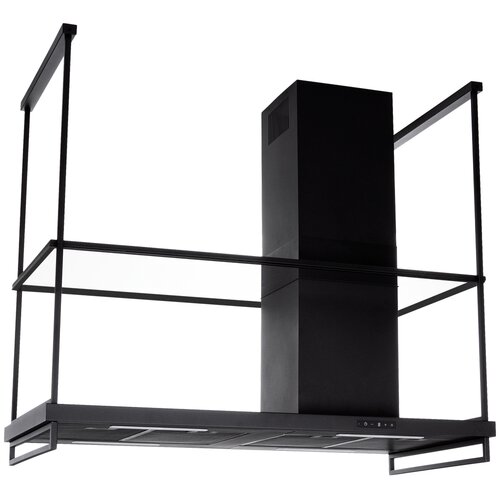 Okap AKPO WK-9 Lungo 150 Czarny mat 471.3m3/h 65dB klasa B