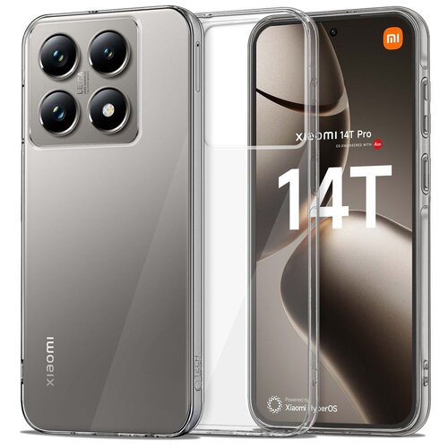 Etui TECH-PROTECT Flexair Hybrid do Xiaomi 14T Przezroczysty