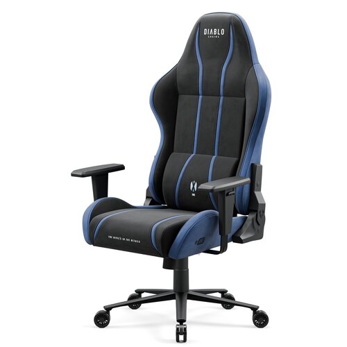 Fotel DIABLO CHAIRS X-One 2.0 Normal Size Czarno-niebieski