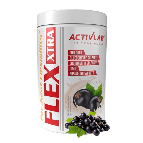 Suplement na stawy ACTIVLAB Flex Xtra Czarna porzeczka (400 g)