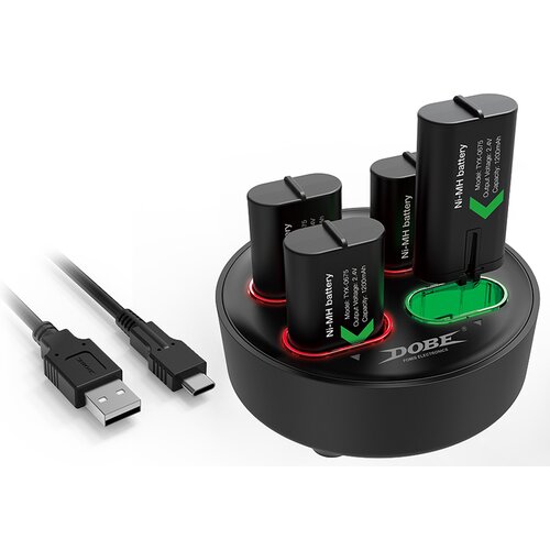 Ładowarka DOBE TYX-0645S do akumulatorów Xbox One/Xbox Series Czarny