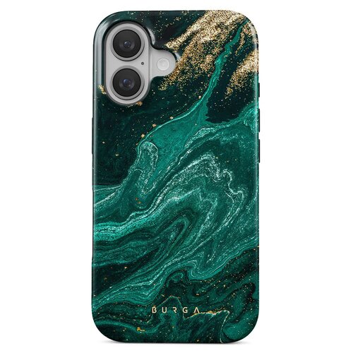 Etui BURGA Emerald Pool Magsafe do Apple iPhone 16 Plus Wielokolorowy