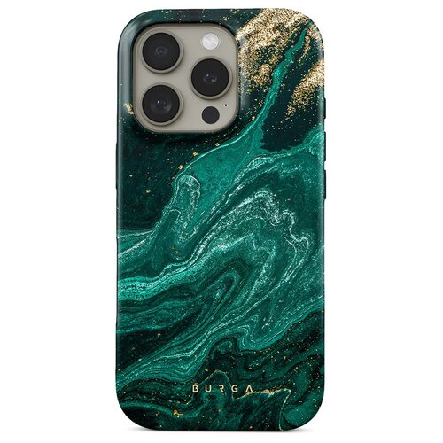 Etui BURGA Emerald Pool Magsafe do Apple iPhone 16 Pro Wielokolorowy