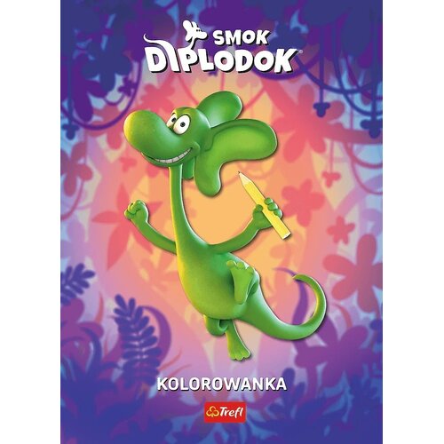 Kolorowanka Smok Diplodok (miękka okładka)