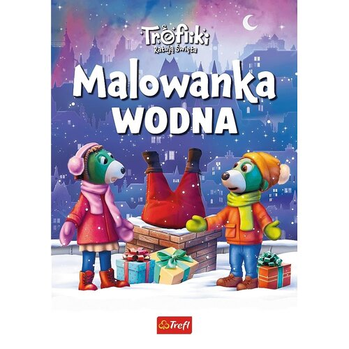 Kolorowanka Trefliki Ratują Święta Wodna malowanka (miękka okładka)