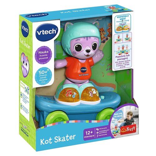 Zabawka interaktywna VTECH Kot Skater 61906