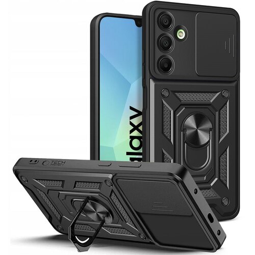 Etui TECH-PROTECT Camshield Pro do Samsung Galaxy A16 4G/5G Czarny