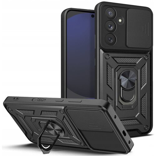 Etui TECH-PROTECT Camshield Pro do Samsung Galaxy S24 FE Czarny