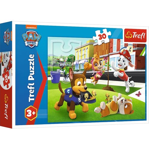 Puzzle TREFL Psi Patrol Pieski w akcji 18306 (30 elementów)