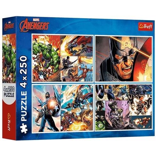 Puzzle TREFL Avengers Bohaterskie dni 13309 (1000 elementów)