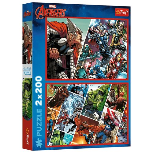 Puzzle TREFL Avengers Obrońcy świata 13318 (400 elementów)