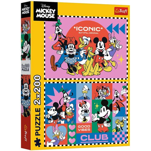 Puzzle TREFL Disney Myszka Miki Czas z przyjaciółmi 13319 (400 elementów)
