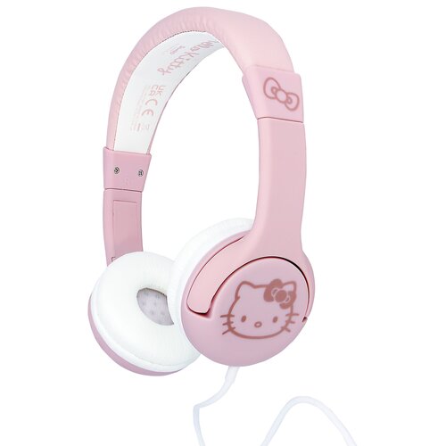 Słuchawki nauszne OTL Hello Kitty HK1184 Różowo-biały
