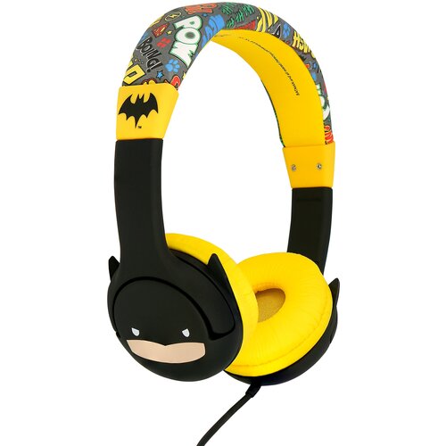 Słuchawki nauszne OTL Batman DC1274 Żółto-czarny