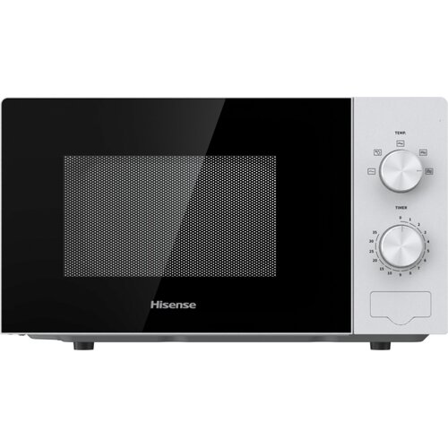 Kuchenka mikrofalowa HISENSE H20MOWP1 700W średnica 25.5 cm pojemność 20L Auto Defrost Biało-czarny