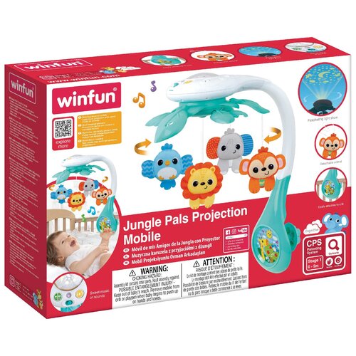 Karuzela SMILY PLAY Winfun Jungle Pals 240101
