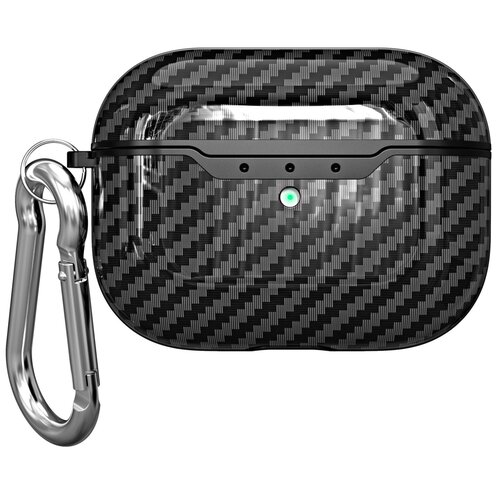Etui na słuchawki BELINE Carban Cover do APPLE AirPods 4 Czarny