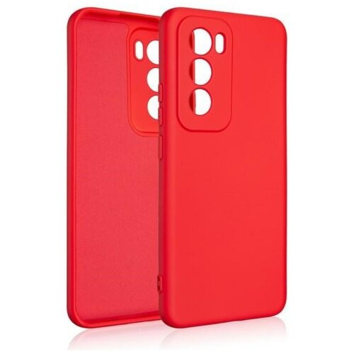 Etui BELINE Silicone do Oppo Reno 12 5G Czerwony