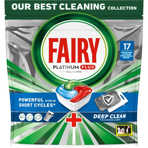 Kapsułki do zmywarki FAIRY Platinum Plus All in One - 17 szt.