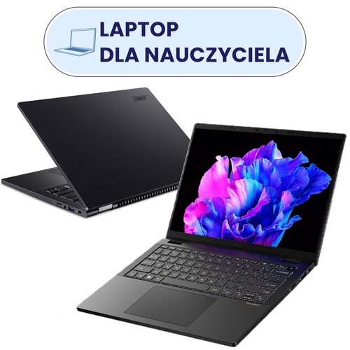 Laptop ACER TravelMate P6 TMP614-53-TCO 14" OLED i7-1355U 32GB RAM 1TB SSD Windows 11 Professional