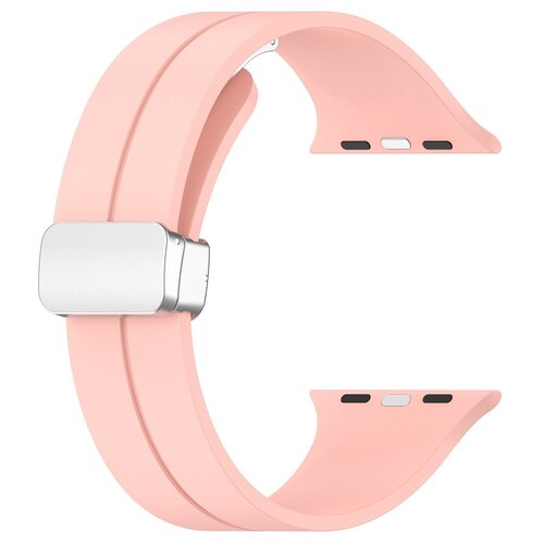 Pasek LUNA A00287 do Apple Watch 3/4/5/6/7/8/9/SE (38/40/41 mm) Różowy