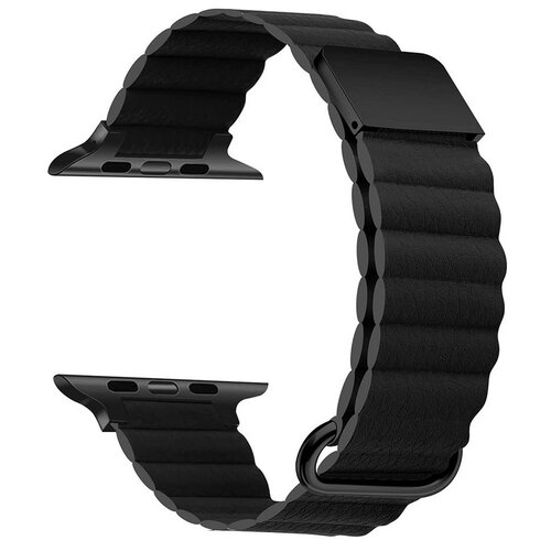 Pasek LUNA A00292 do Apple Watch (42/44/45mm) Czarny