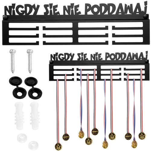 Wieszak na medale GOCKOWIAK Nigdy się nie poddawaj