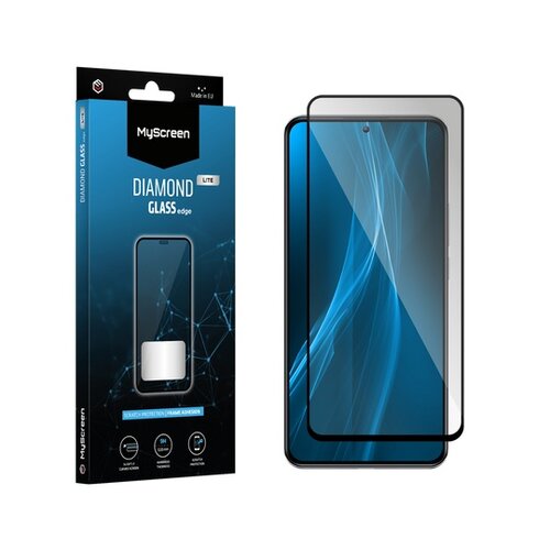 Szkło hartowane MYSCREEN Diamond Glass Lite Edge Full Glue do Motorola Moto G55