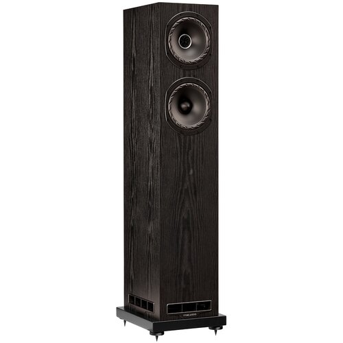 Podłogowa kolumna głośnikowa FYNE AUDIO F501E Czarny jesion (1 szt.) ,Obudowa MDF, Typ Bass Reflex, Technologia BassTrax
